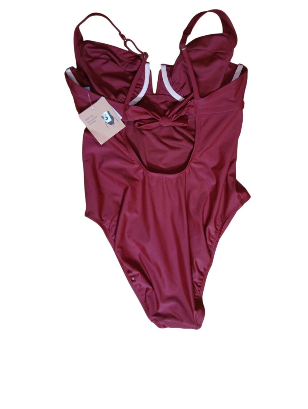 NWT Rust Red High-Leg Underwire - Picture 3 of 11